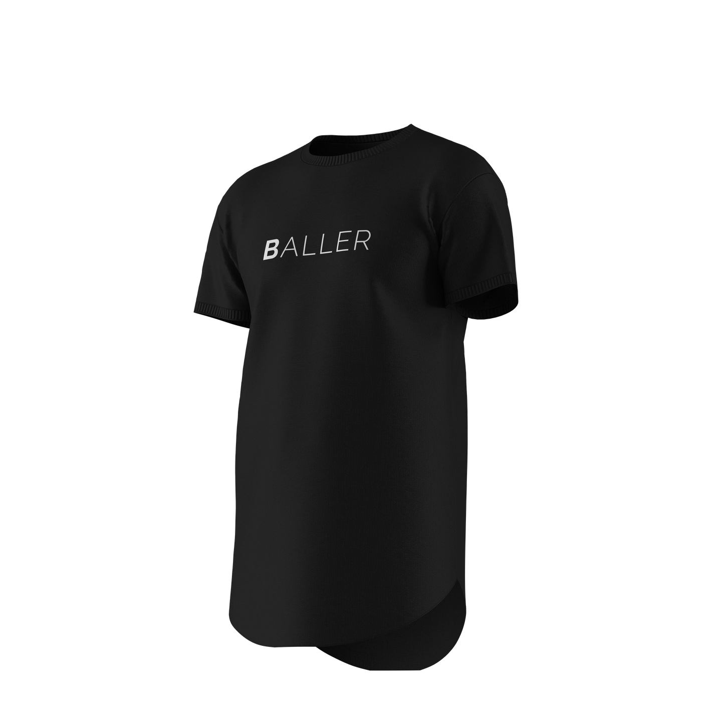 Baller Long Body Short Sleeve Crew
