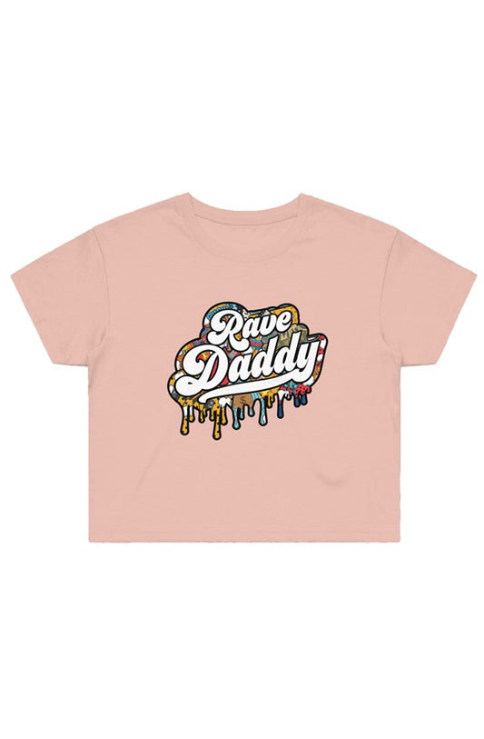 Rave Daddy Crop Tee [Pink]