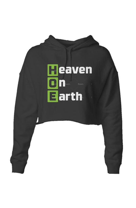 H.O.E Crop Hoodie