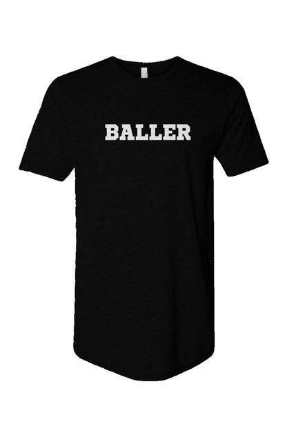 Baller Long Body Short Sleeve Crew