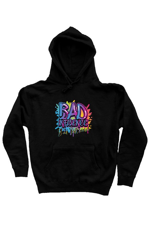 Bad Influence Hoodie [Black] Pullover Hoodie