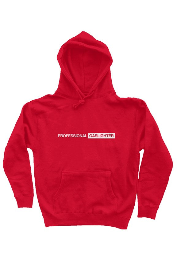 Professional Gaslighter [Red] Pullover Hoodie