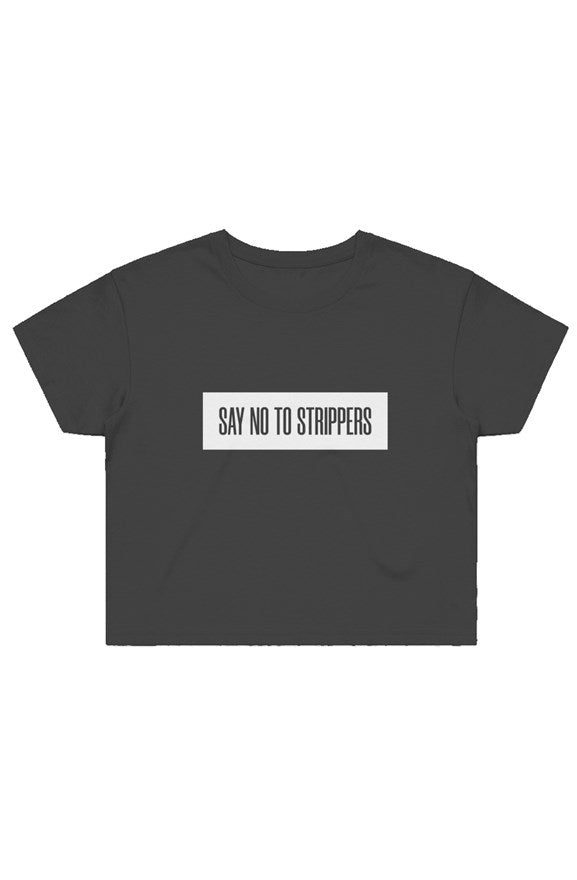 Say No Crop Tee