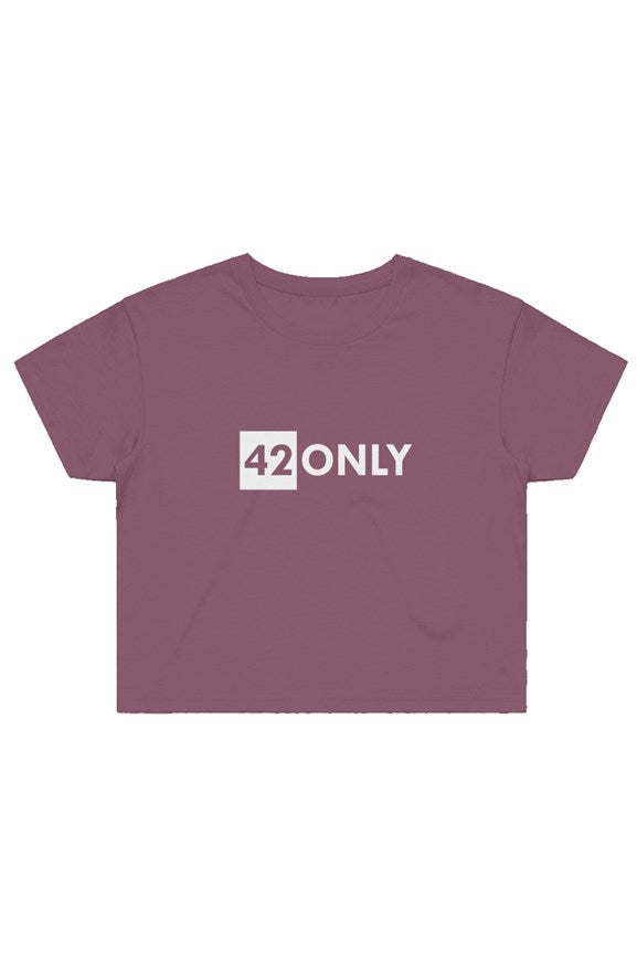 42 Only Crop Tee [Berry]