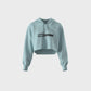 Chase Dopamine [Sage] Lightweight Crop Hoodie